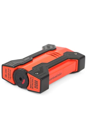 Conquistador Çift Torch Turuncu Siyah Defi Extreme Dizayn Metal Puro Çakmağı CNQ-026
