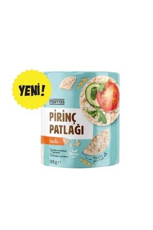 Sade Pirinç Patlağı 4 Adet (4x88g) - Glutensiz, Katkısız, Vegan