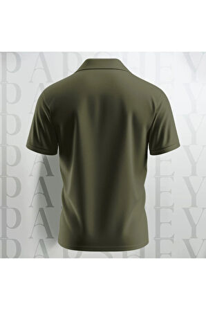 Regular Fit %100 Pamuk Polo Yaka Yarım Kollu Basic T-Shirt