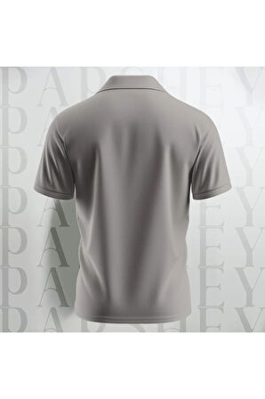 Regular Fit %100 Pamuk Polo Yaka Yarım Kollu Basic T-Shirt