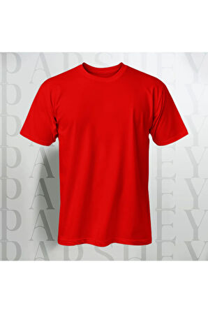 Oversize Unisex Yarım Kollu Bisiklet Yaka %100 Pamuk Baskısız T-shirt