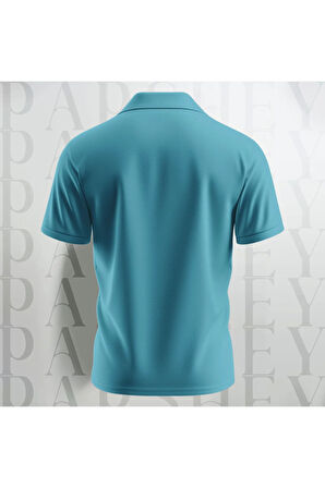 Regular Fit %100 Pamuk Polo Yaka Yarım Kollu Basic T-Shirt