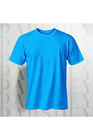 Oversize Unisex Yarım Kollu Bisiklet Yaka %100 Pamuk Baskısız T-shirt