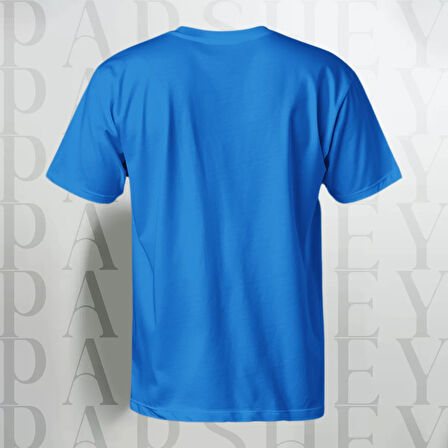 Erkek - Kadın %100 Pamuk Good Vibes Palmiye Desenli Baskılı Yarım Kollu Bisiklet Yaka T-Shirt