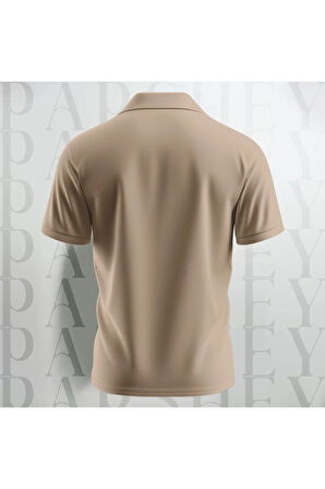 Regular Fit %100 Pamuk Polo Yaka Yarım Kollu Basic T-Shirt