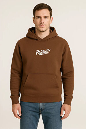 Unisex Oversize Hoodie – New York 53 Baskılı Kapüşonlu Sweatshirt