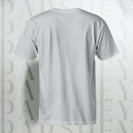 Erkek - Kadın %100 Pamuk Good Vibes Palmiye Desenli Baskılı Yarım Kollu Bisiklet Yaka T-Shirt