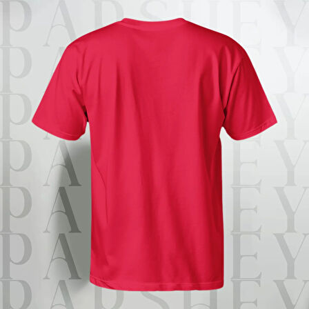 Erkek - Kadın %100 Pamuk Summer Paradise Desenli Baskılı Yarım Kollu Bisiklet Yaka T-Shirt