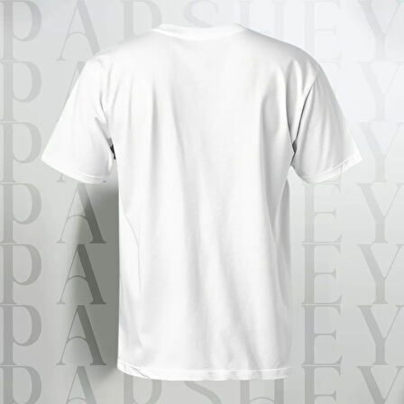 Erkek - Kadın %100 Pamuk Good Vibes Palmiye Desenli Baskılı Yarım Kollu Bisiklet Yaka T-Shirt