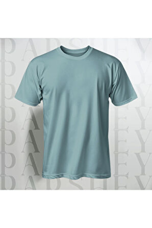 Oversize Unisex Yarım Kollu Bisiklet Yaka %100 Pamuk Baskısız T-shirt