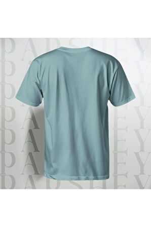 Oversize Unisex Yarım Kollu Bisiklet Yaka %100 Pamuk Baskısız T-shirt