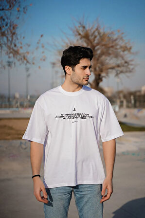 Erkek - Kadın %100 Pamuk Summer Paradise Desenli Baskılı Yarım Kollu Bisiklet Yaka T-Shirt