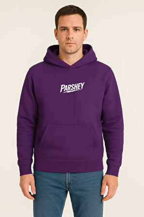 Unisex Oversize Hoodie – New York 53 Baskılı Kapüşonlu Sweatshirt