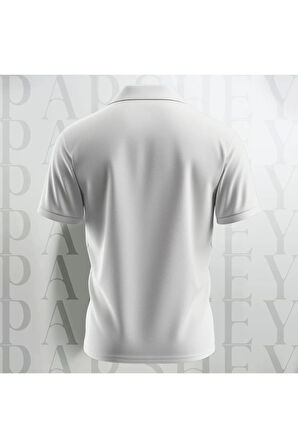 Regular Fit %100 Pamuk Polo Yaka Yarım Kollu Basic T-Shirt