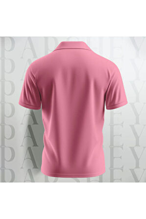 Regular Fit %100 Pamuk Polo Yaka Yarım Kollu Basic T-Shirt