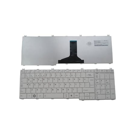 Toshiba C650, C660, L650, L670, L750, L755 Klavye (Beyaz TR) / KL0570WTR