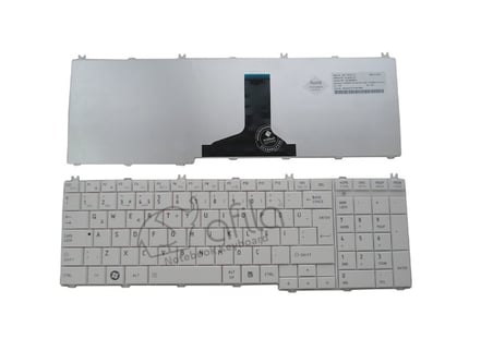 Toshiba C650, C660, L650, L670, L750, L755 Klavye (Beyaz TR) / KL0570WTR