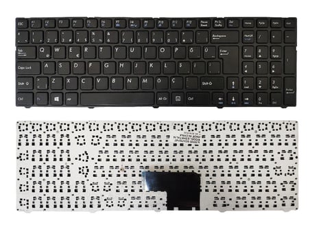 Casper Nirvana CSY, C15B, C15M Notebook Klavye, Siyah - TR / KL0867