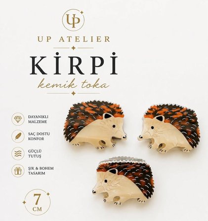 Kirpi Kemik Toka 7cm