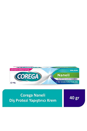 Diş Protezi Yapıştırıcı Krem - Naneli - 40 gr