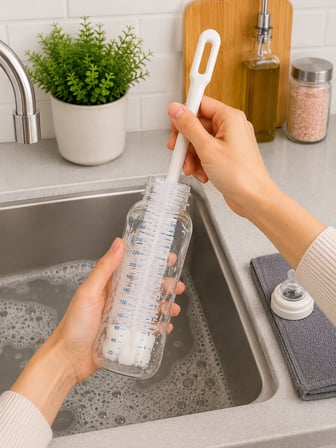 Arlina Home Biberon ve Matara Temizleme Fırçası 29 cm Uzun