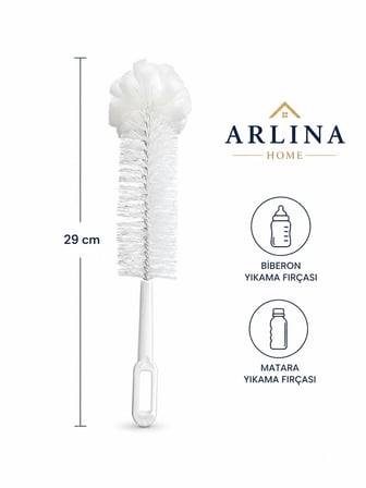 Arlina Home Biberon ve Matara Temizleme Fırçası 29 cm Uzun