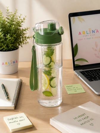 Detox Hazneli Su Matarası 700 ml