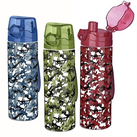 Titiz TP-641 Cascada Kamuflaj Desenli Matara 700ml Policarbon - Züc12908