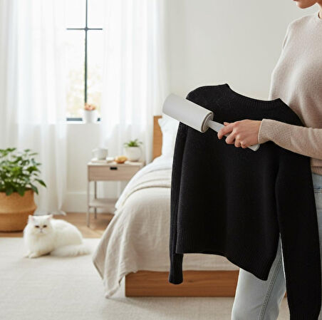 Titiz Rollo Yapışkanlı Tüy Toplayıcı Rulo - 60 yaprak - 2 Adet