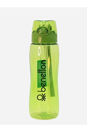 Yeşil Kilitli Kapak Tritan Matara Suluk 700 ml