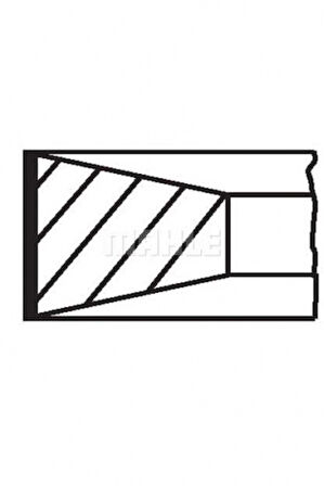 İveco Ticarı Motor Segmanı Master Ducato Boxer II Jumper II Movano Daıly 2,8td / 2,8jtd / 2,8hdi (94,80mm) / (0,4 - Mahle 00990n1