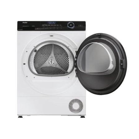 Haier HD100-A2959E-TR Kurutma Makinası10Kg31102804 10 KG kurutma kapasitesi , Isı Pompalı kurutma teknolojisi, A++ enerji sınıfı,  hOn ( Wi-Fi + Bluetooth) Teknolojisi, Tambur aydınlatma, I-Refresh, Hızlı 30, I-Time, 66 dBA, Beyaz
