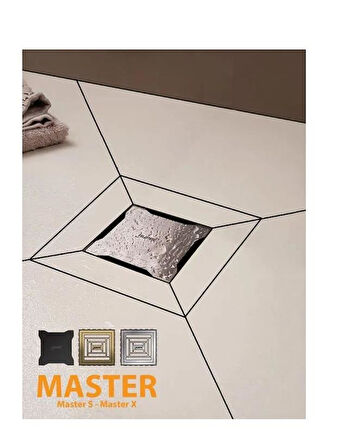 Hüppe MasterX Yalıtımlı 10x10 Parlak Bakır-Yandan 47H002600000PB03