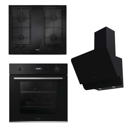Haier HWOS2BFA2H4A Ankastre Fırın+HAVG6TBP/TK Anka stre Ocak+HADG6CS2BGHT Davlumbaz (Settir) 33704416(33803634)3690199