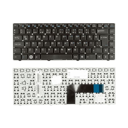 Exper Ultranote A4B-R02, A4B-C65, Clevo W540 Notebook Klavyesi (Siyah TR)