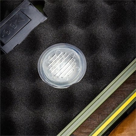 Lubinski Yeni Stil Nem Göstergeli Seyahat Puro Kutusu Humidor Kırılmaz Plastik Yeşil 12's LB-601