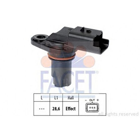 Renault M9r Eksantrık MIL Sensoru Master III Movano 2.3dci Trafıc II Laguna II III Megane II III Latıtude 2 - Facet 9.0551