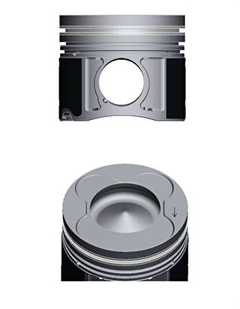 Bmw Piston Segman Bmw E90 E60 E70 E71 M57n2 84mm - Goetze 87-70207std