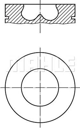 Bmw Piston Segman (84,5mm) 184ps Bmw N47 N F10 F20 F30 E90 E60 E92 F22 F80 F32 F34 F36 E83 E84 F25 F15 - Mahle 081pi00113002