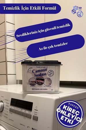 Çamaşır Sodası Ultra Beyazlatıcı Optik Etkili 1000g-1kg (BÜYÜK BOY)