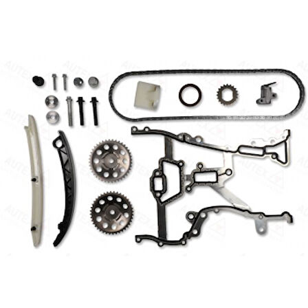 Opel Eksantrık Zincir Kiti Astra G Astra H Combo C Corsa C Agıla Meriva A Tigra X10xe X12 - Akd Op125102