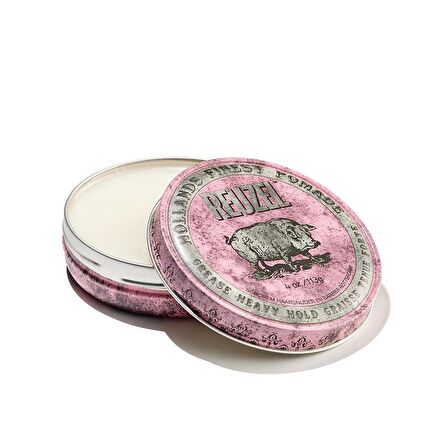 Reuzel Pink Grease Heavy Hold Pomade Erkek için Saç Tutucu 113Gr