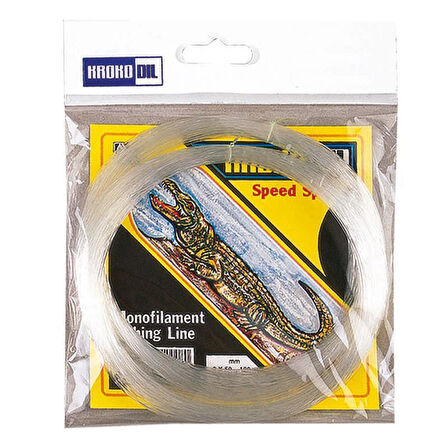 Krokodil Beyaz Paket Olta Misinası 100Mt BEYAZ-0,40 mm