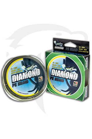 Diamon Pe Braid 4x Örgü Ip Misina 100mt Yeşil