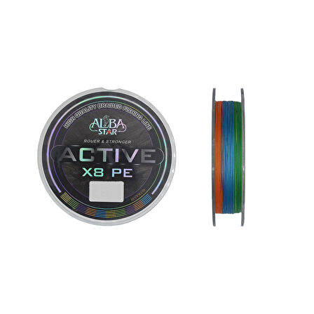 Albastar Active 8x MC İp Misina 0,13mm