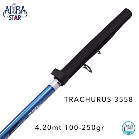 Albastar 3558 Trachurus 4.20mt 100-250gr Teleskopik Surf Kamış