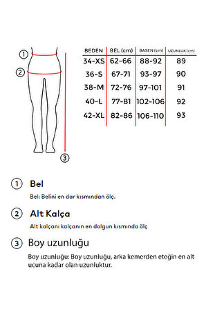 Kadın Snow Kot Rengi Straight Fit Önü V Kesim Denim Etek