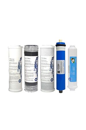 Ihlas Aura Cebilion Uyumlu Su Arıtma Cihazı Yedek Filtre Set