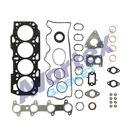 Fiat Motor Ust Takım Conta Skc'li (1,02mm) Viton Keceli - Subap Lastıklı Fiat Bravo II 1.9d 07>14 Doblo 1 - Avortex 241