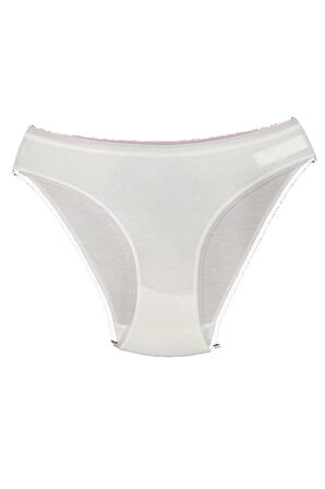 2729 Kadın MicroModal Şeffaf Lastik Bikini Külot